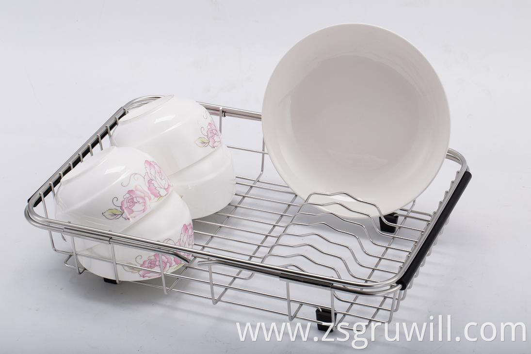 Stainless Steel Drainer baskets kitchen containers organization food storage dish bowl drying baskets